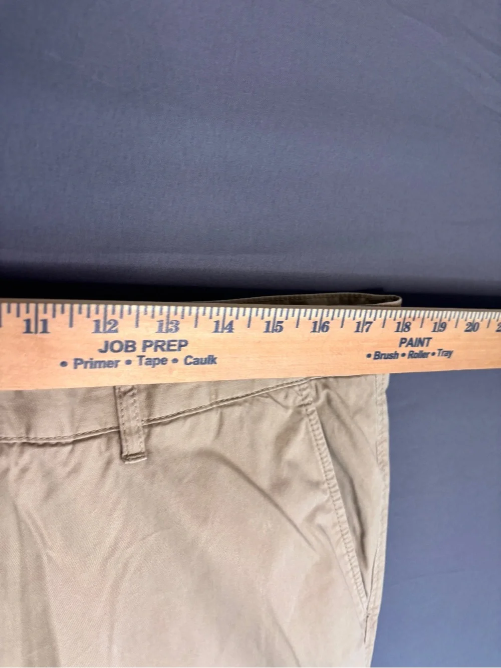 Lacoste Classic Fit Khaki Chino Pants Men's 36x32 Beige 100% Cotton Casual
